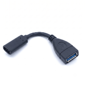 Cablu USB-C la USB-C cu unghi de 90° 10Gbps, placat cu aur (3A), Tată-Tată